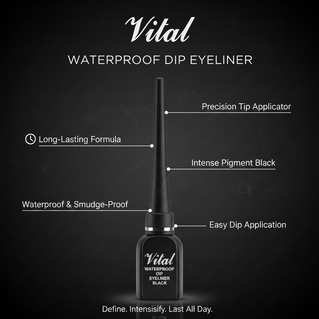 Dip Eyeliner Waterproof Black