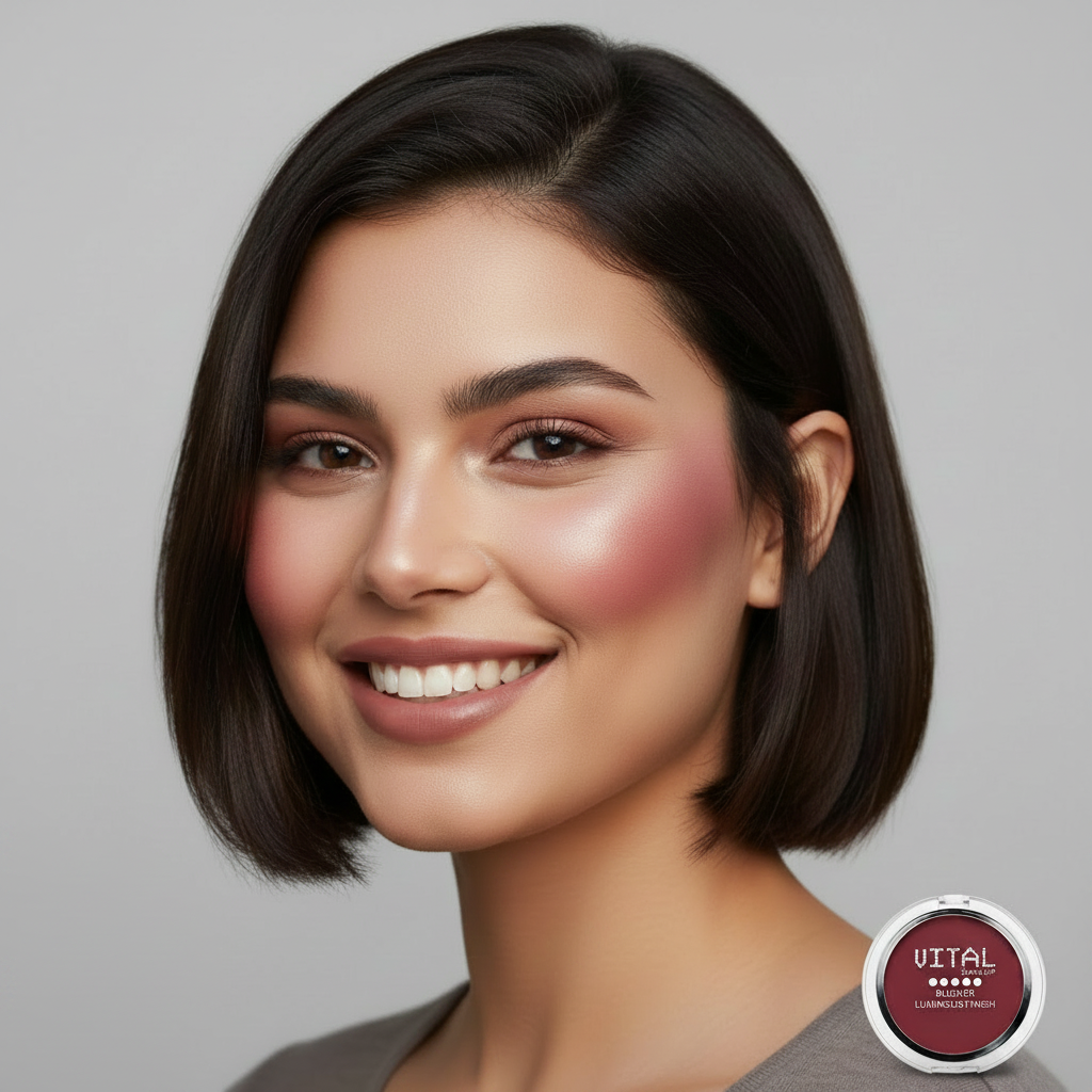 Blusher 02 Rum Plum Luminous Finish