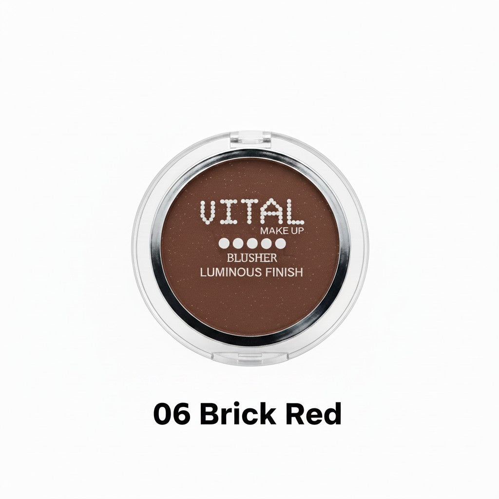 Blusher 06 Brick Red Luminous Finish