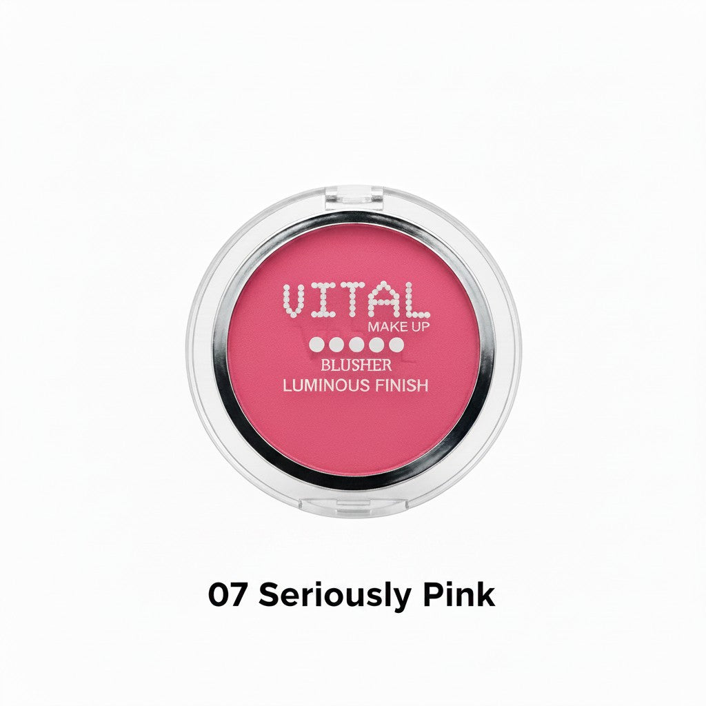 Blusher 07 Seriously Pink Luminous Finish