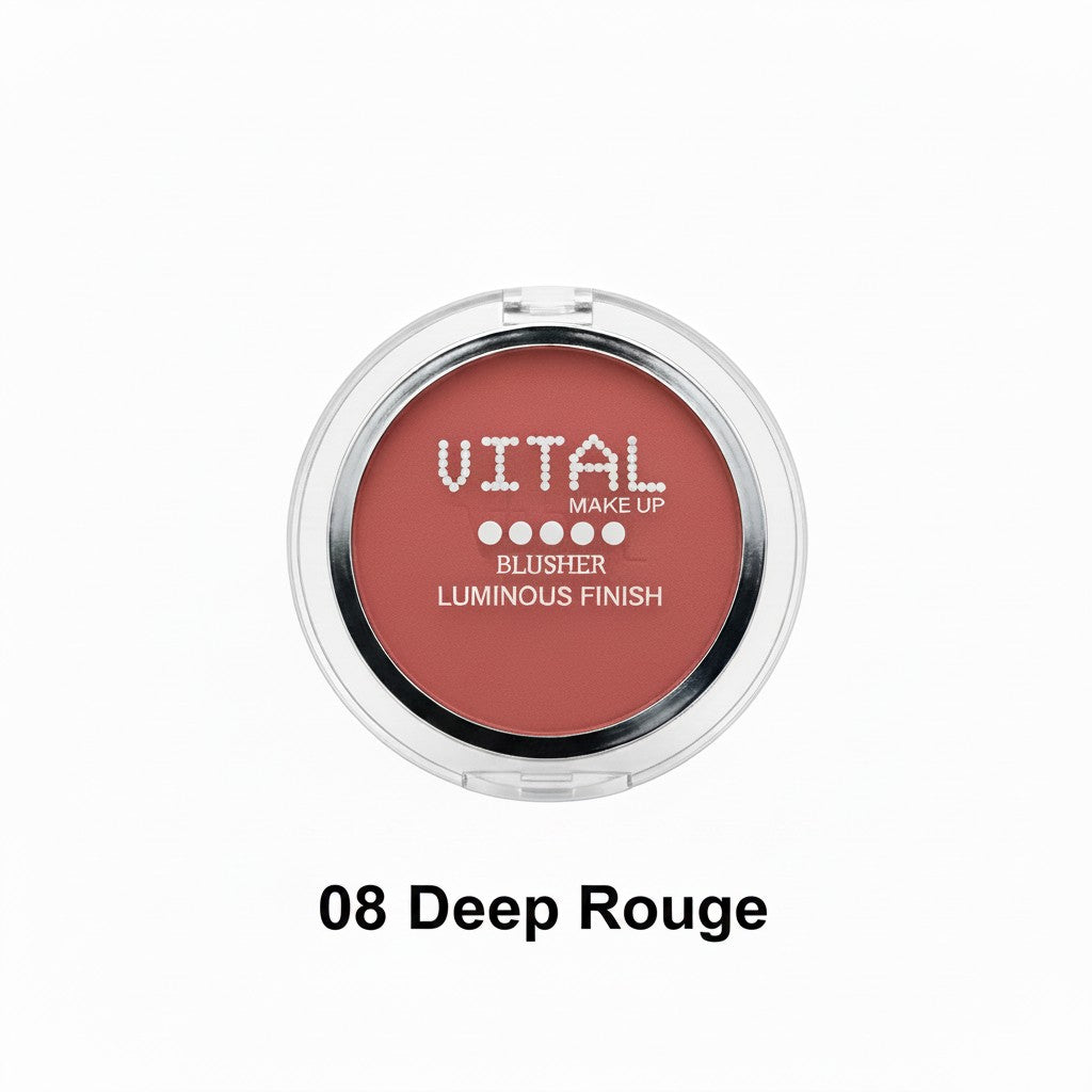 Blusher 08 Deep Rouge Luminous Finish