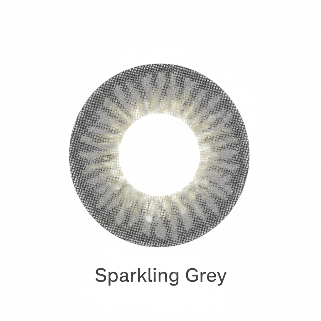 Sparkling Grey 3 Tone Contact Lens
