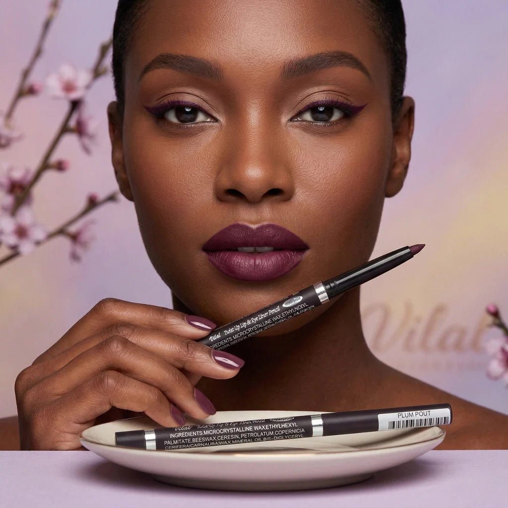 Twist Up Lip & Eyeliner Plum Pout
