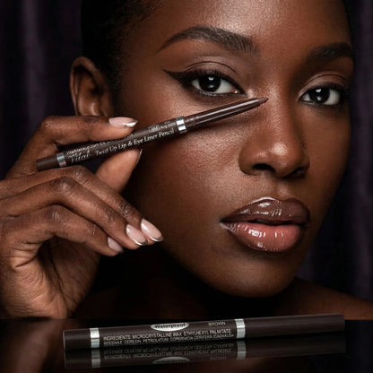Twist Up Lip & Eyeliner Brown