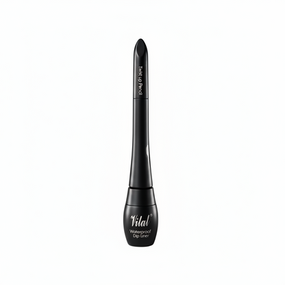Vital Make Up 2IN1 Dip It Eyeliner & Twist-Up Pencil Black 