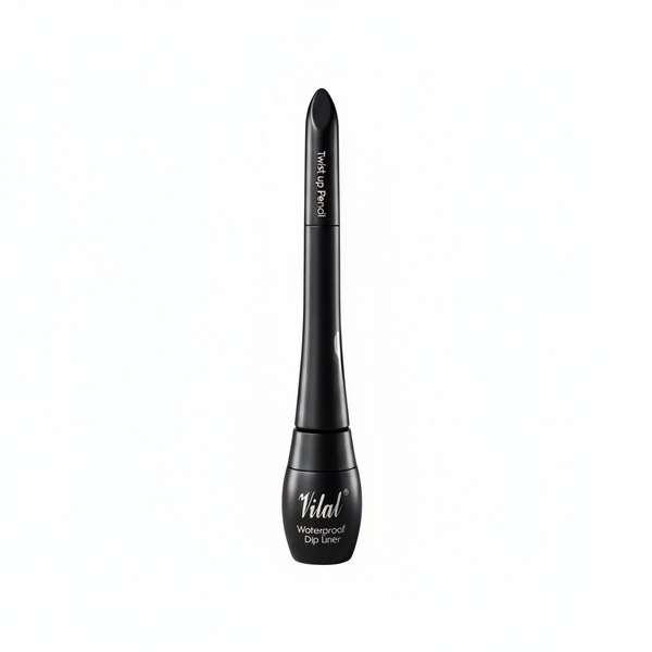 Vital Make Up 2IN1 Dip It Eyeliner & Twist-Up Pencil Black 