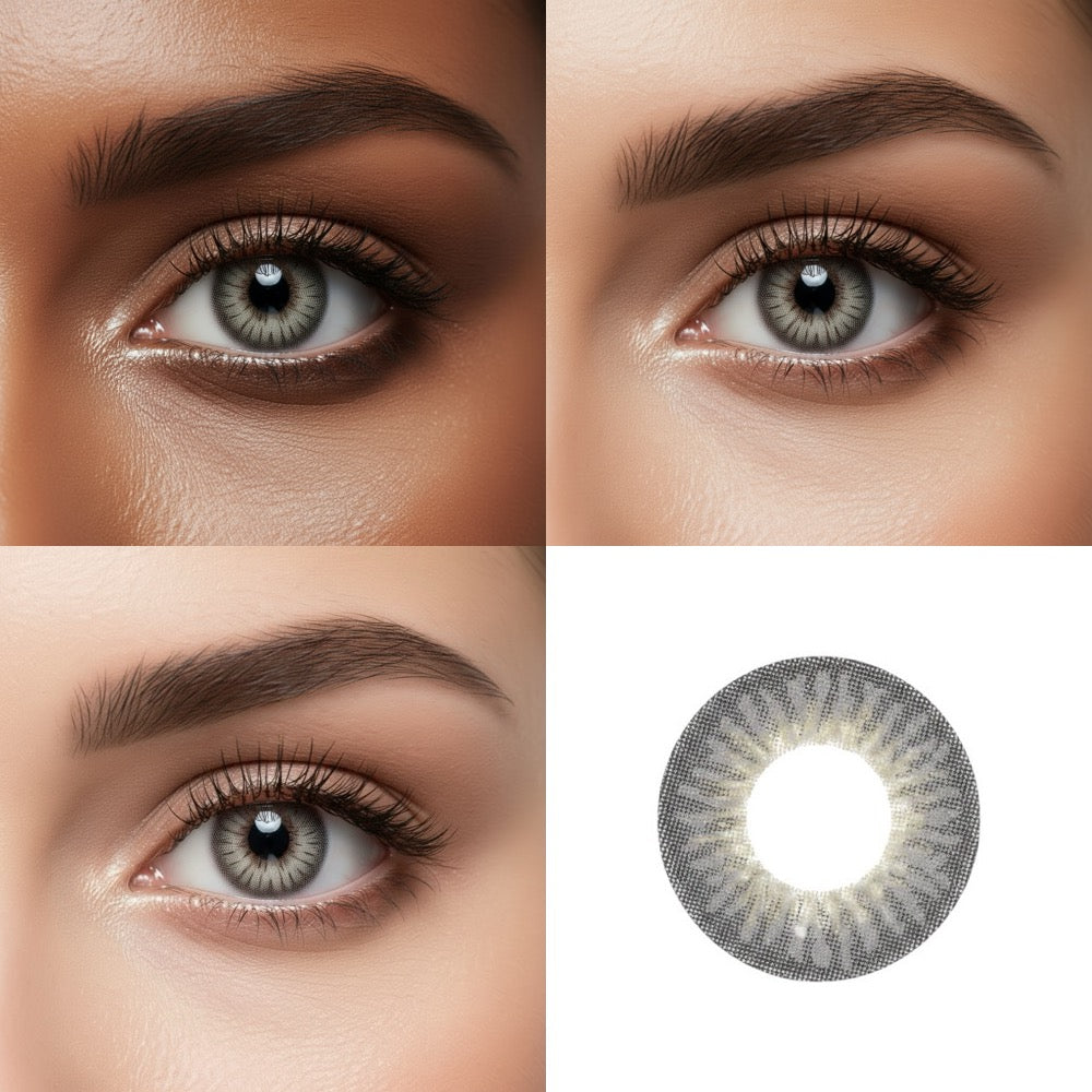 Sparkling Grey 3 Tone Contact Lens
