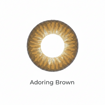 Adoring Brown 3 Tone Contact Lens