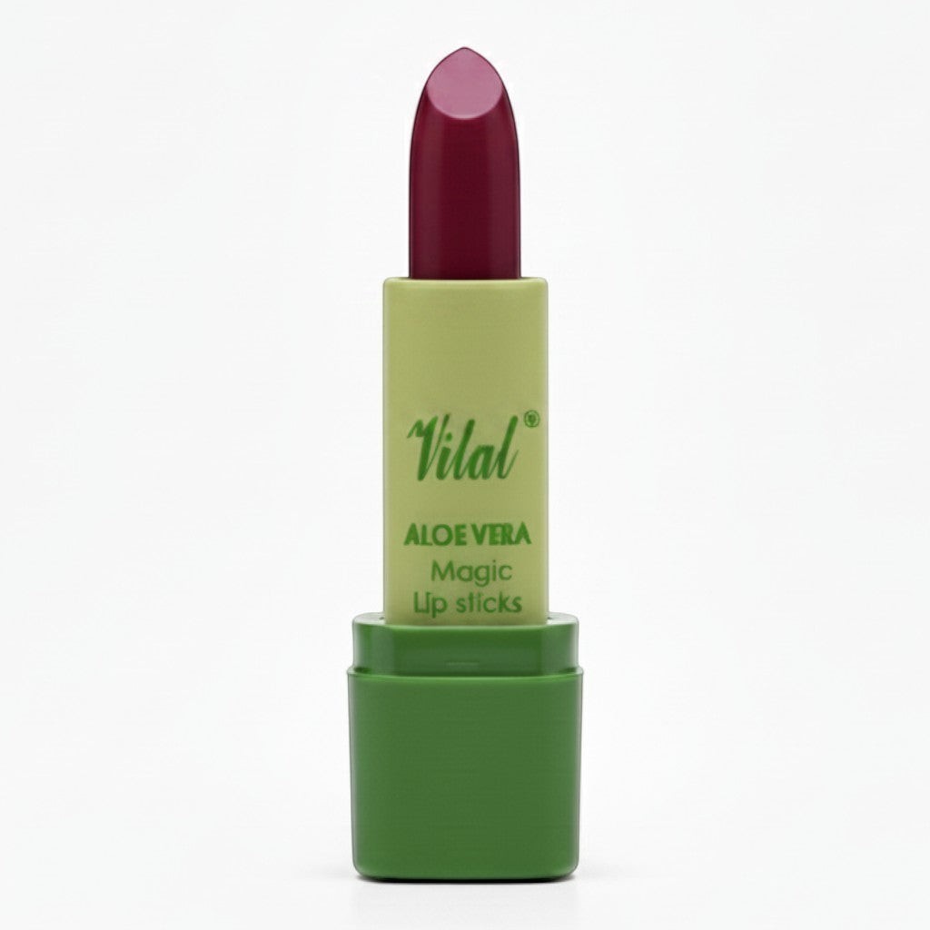 Aloe Vera Magic Lipstick Purple