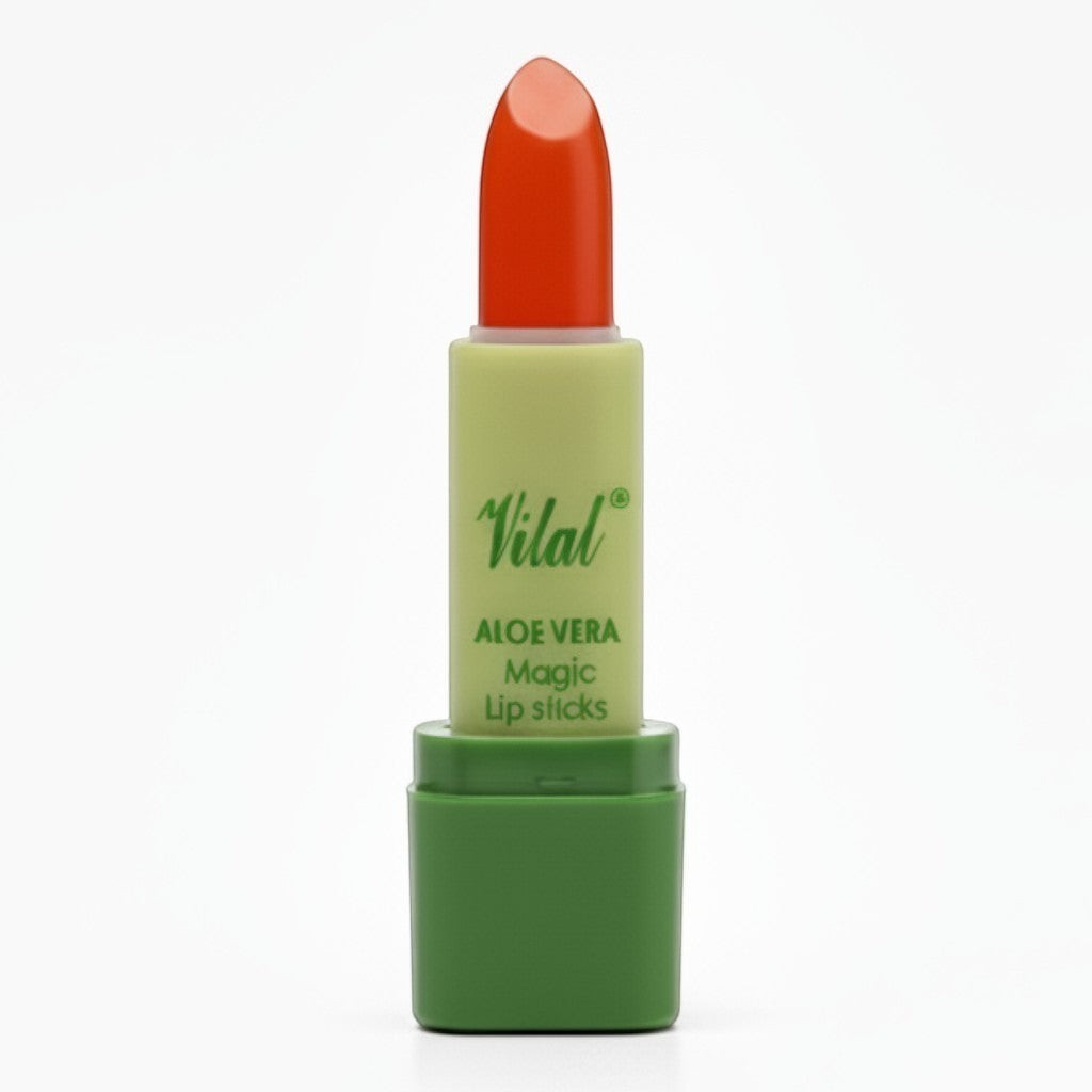 Aloe Vera Magic Lipstick Orange