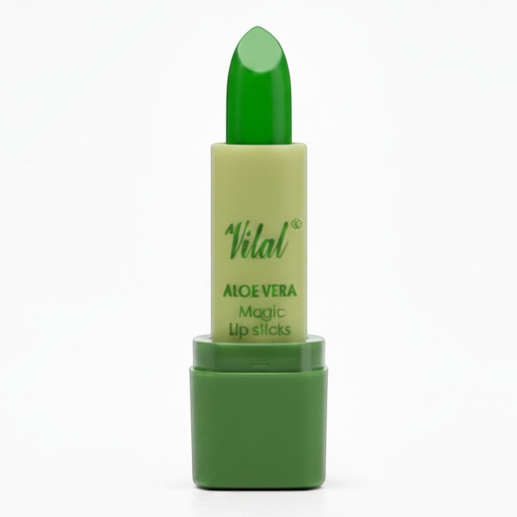 Aloe Vera Magic Lipstick Green