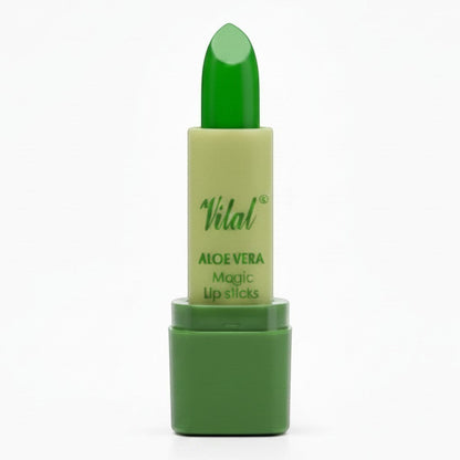 Aloe Vera Magic Lipstick Green