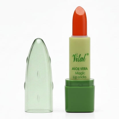 Aloe Vera Magic Lipstick Orange