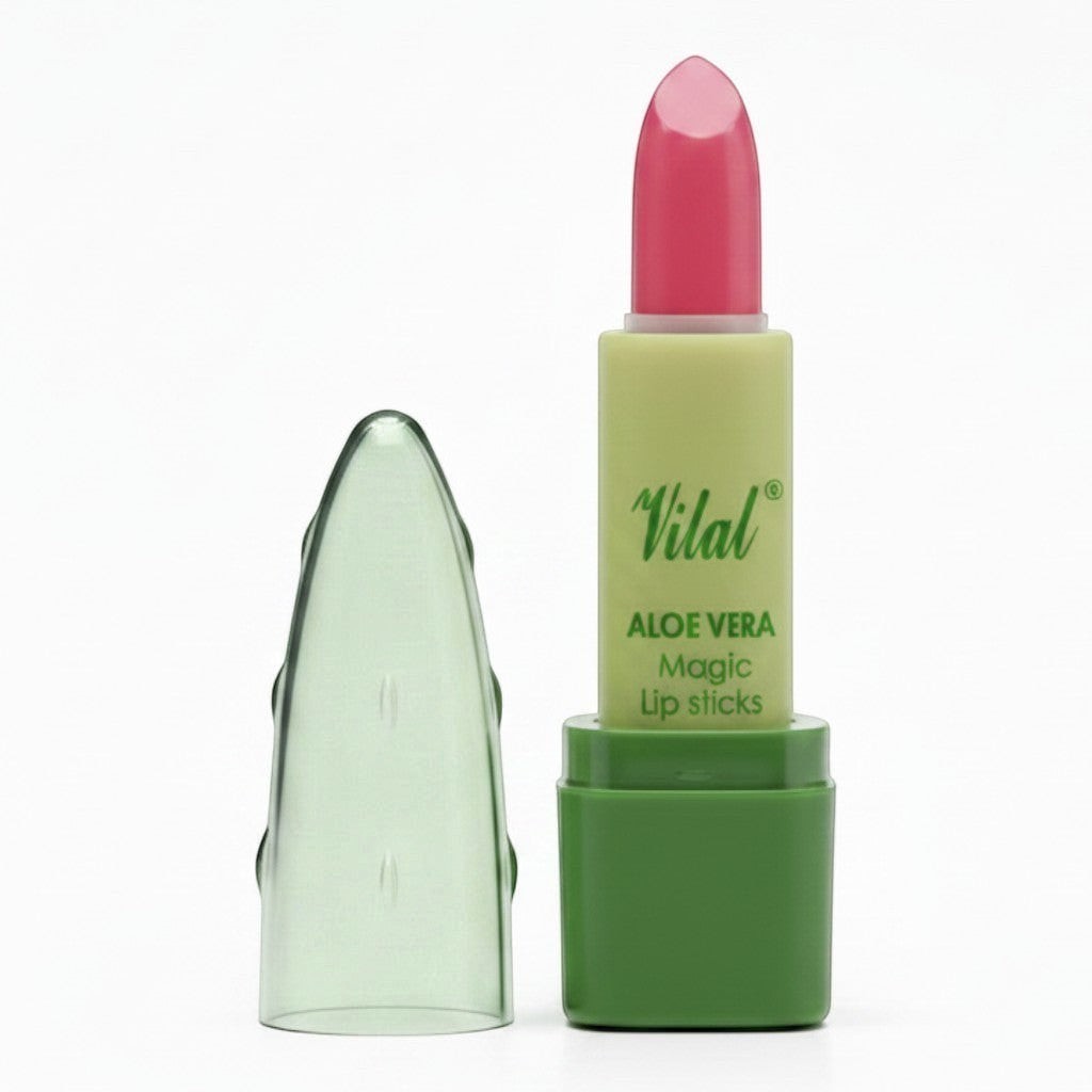 Aloe Vera Magic Lipstick Pink