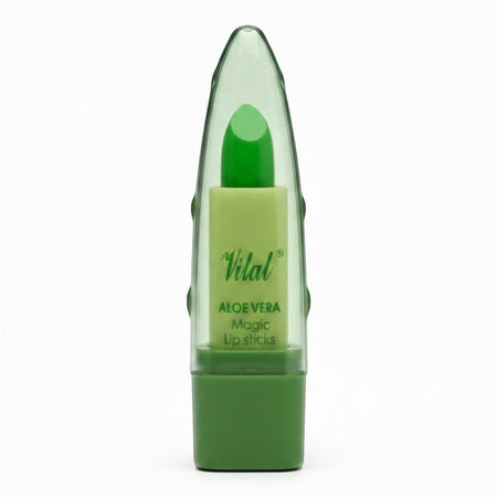 Aloe Vera Magic Lipstick Green