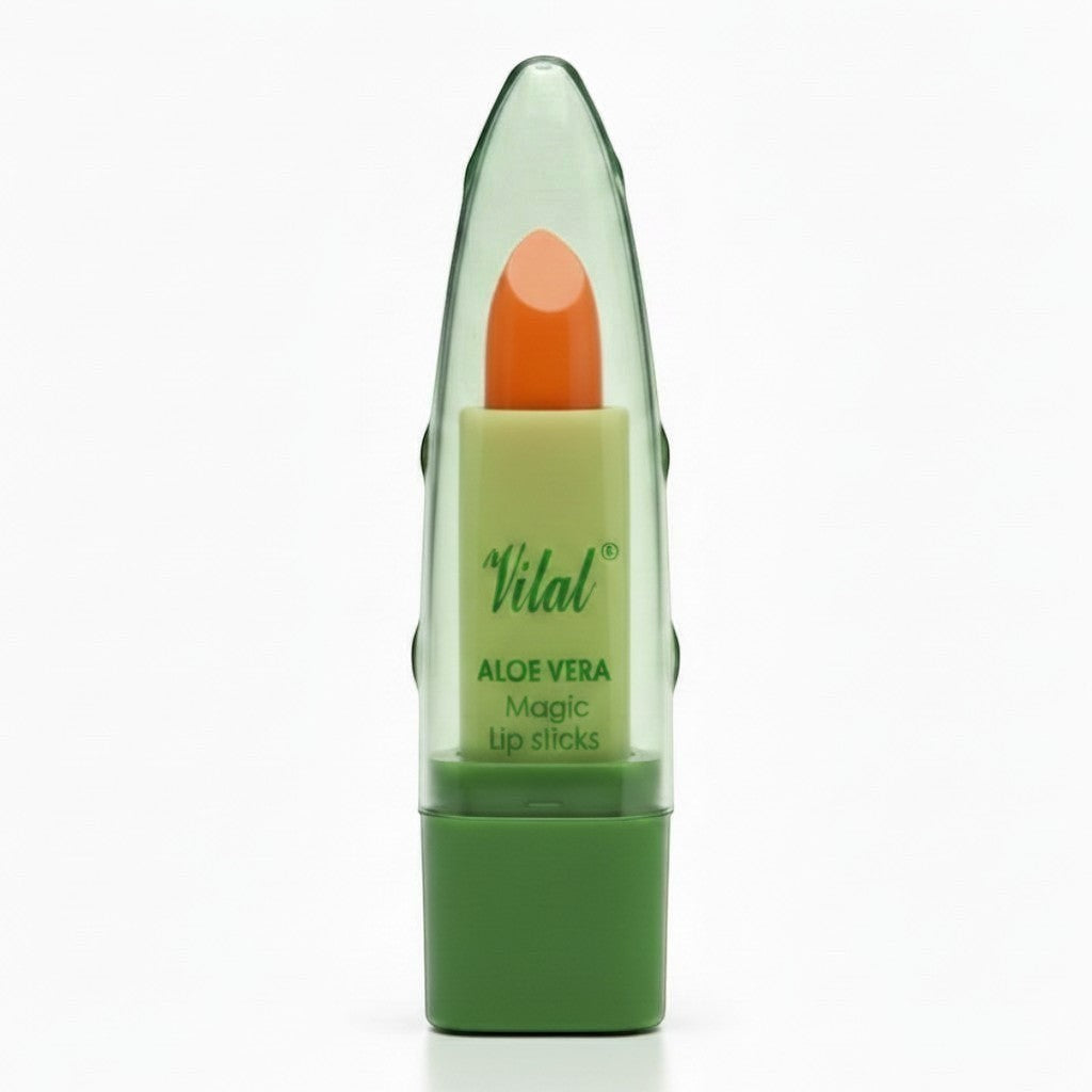 Aloe Vera Magic Lipstick Orange