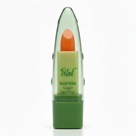 Aloe Vera Magic Lipstick Orange