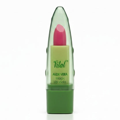 Aloe Vera Magic Lipstick Pink