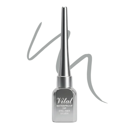 Dip Eyeliner Waterproof Silver