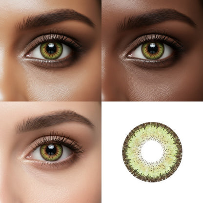 Premium Hazel 3 Tone Contact Lens