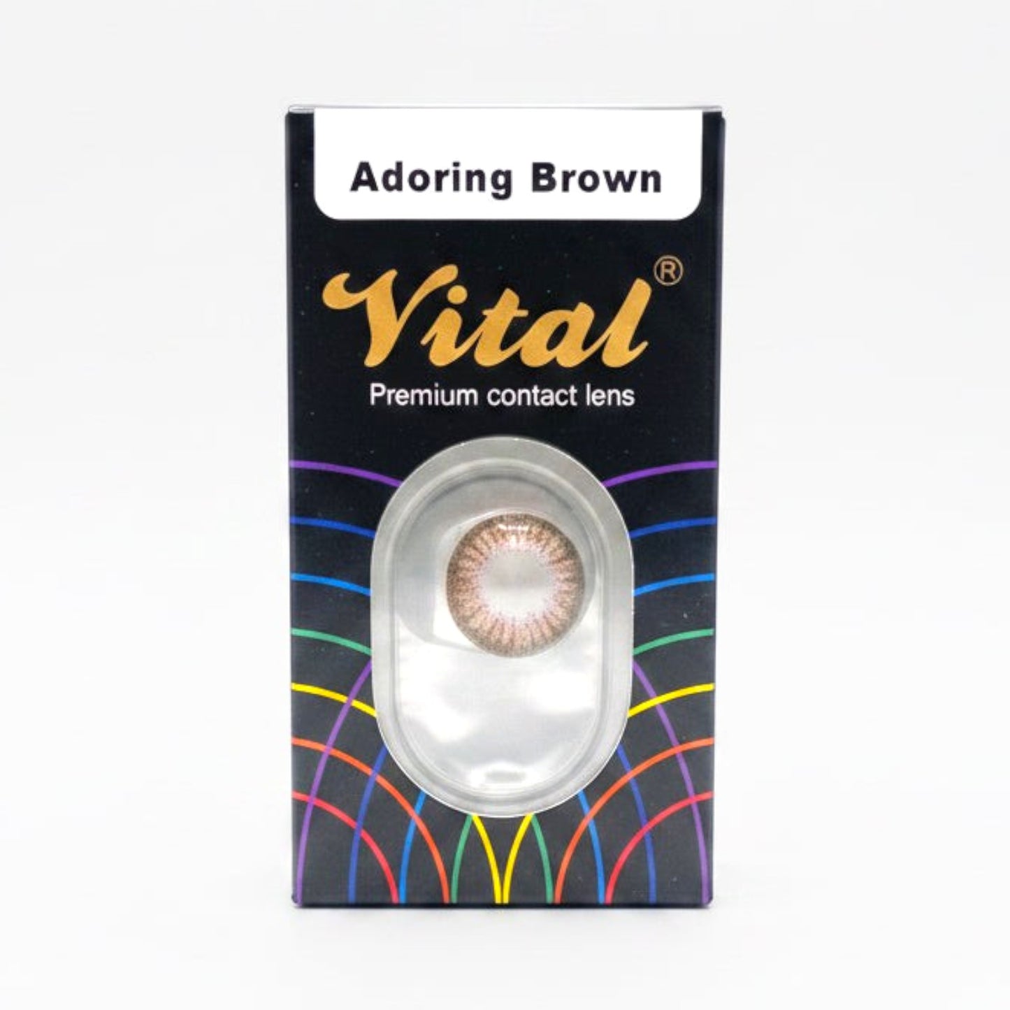 Adoring Brown 3 Tone Contact Lens