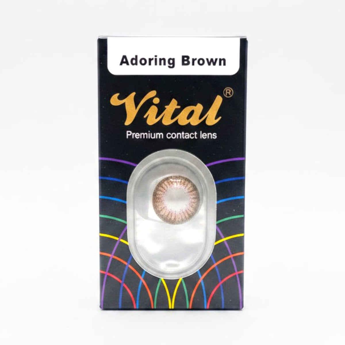 Adoring Brown 3 Tone Contact Lens