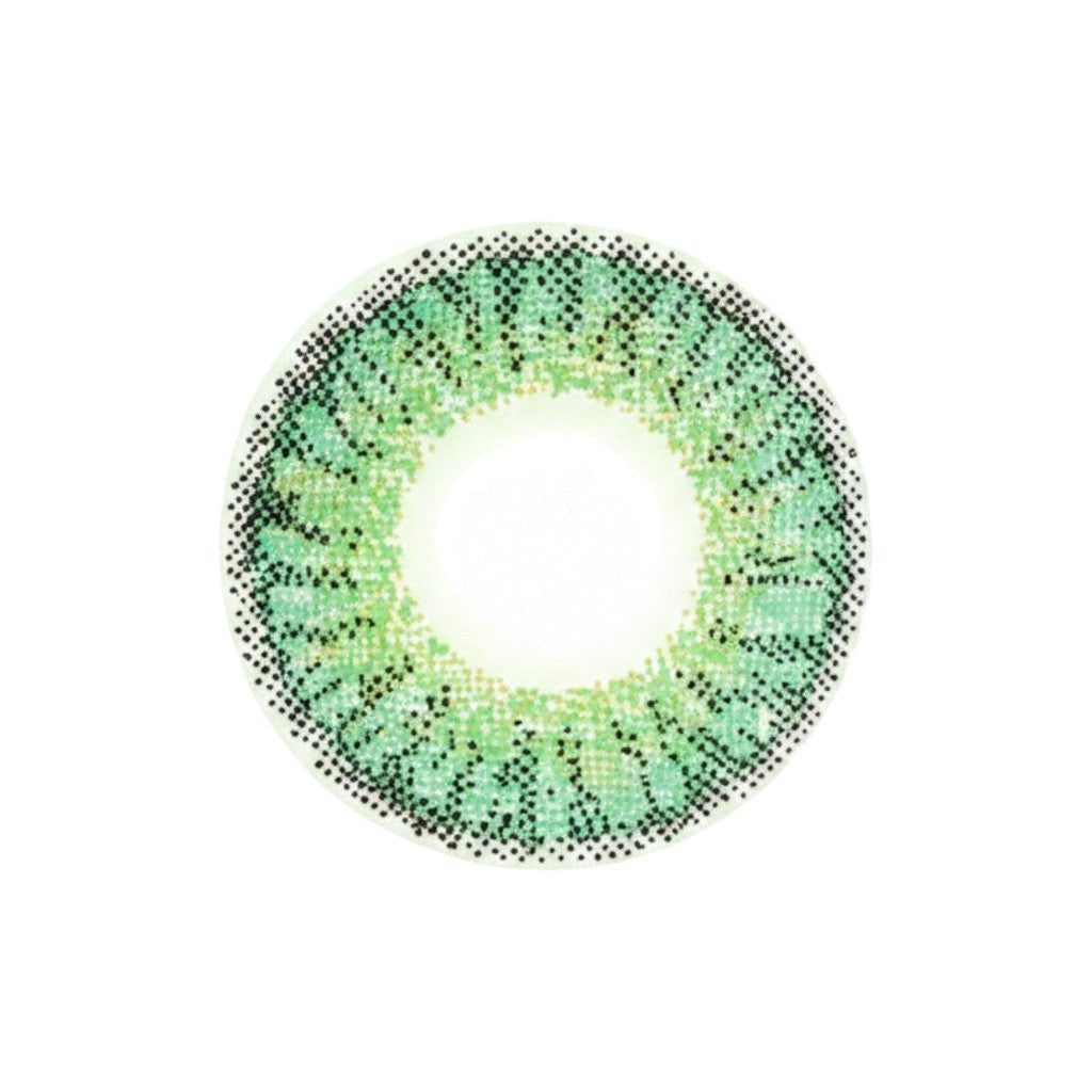 Allure Green 3 Tone Contact Lens
