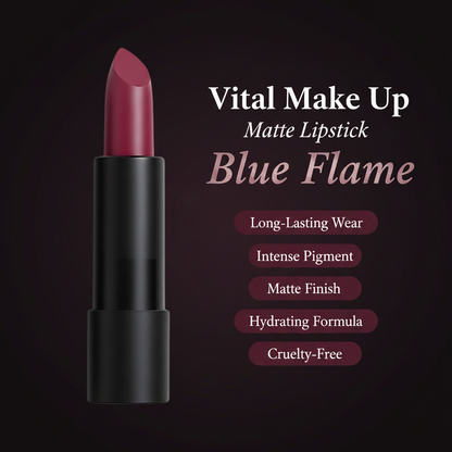 Matte Lipstick Blue Flame