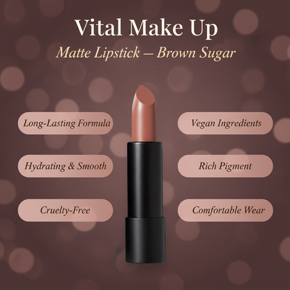 Matte Lipstick Brown Sugar