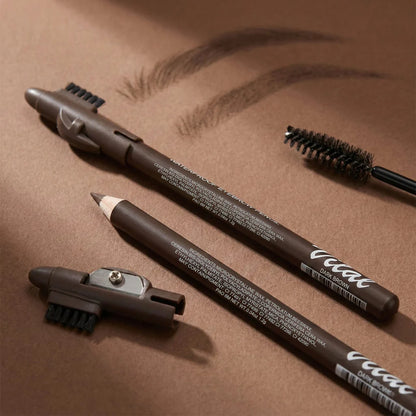 Waterproof Eyebrows Brush & Sharpener Pencil
