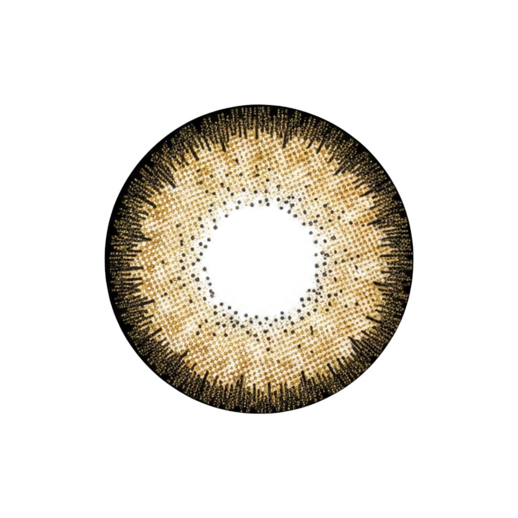 Chestnut Brown 3 Tone Contact Lens