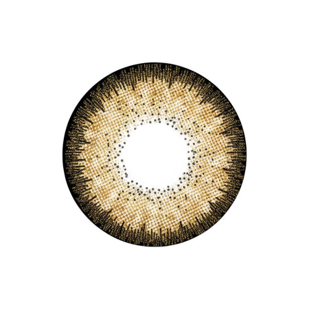 Chestnut Brown 3 Tone Contact Lens