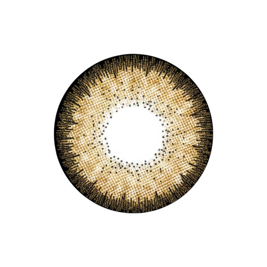Chestnut Brown 3 Tone Contact Lens