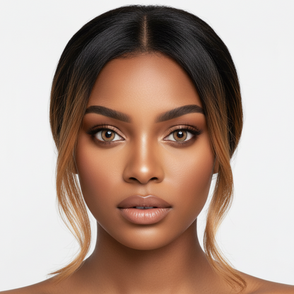 Chestnut Brown 3 tone colour lens