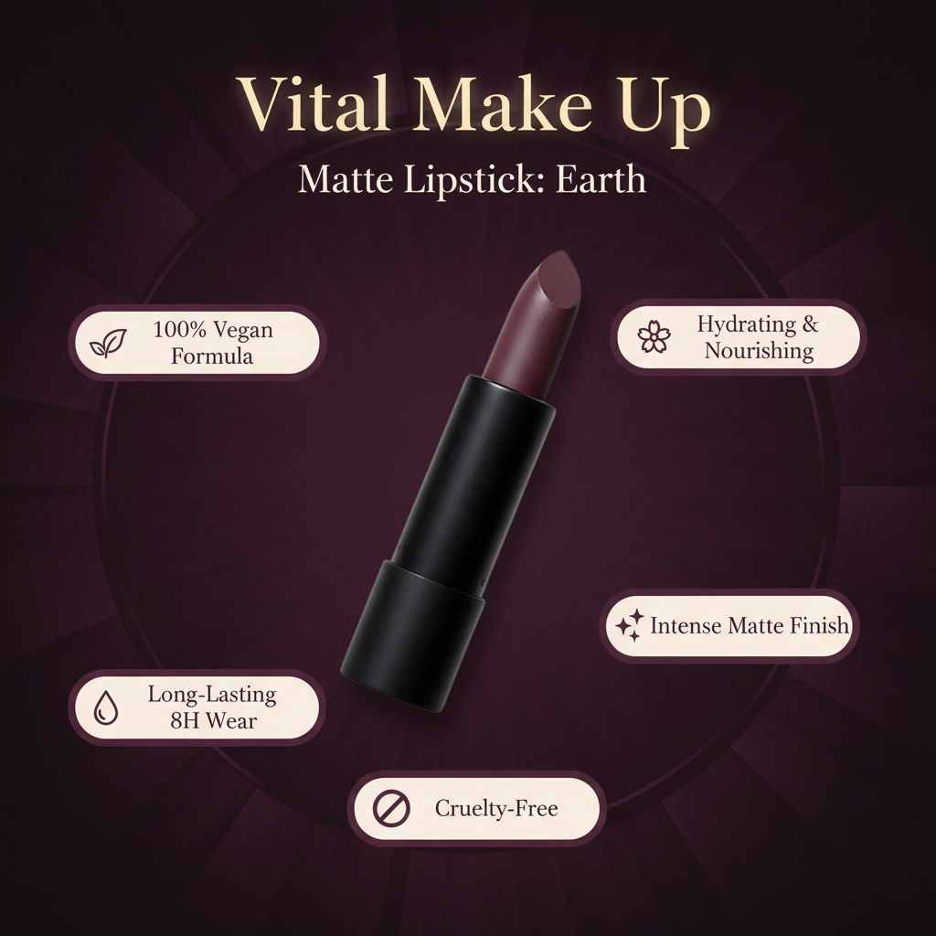 Matte Lipstick Earth
