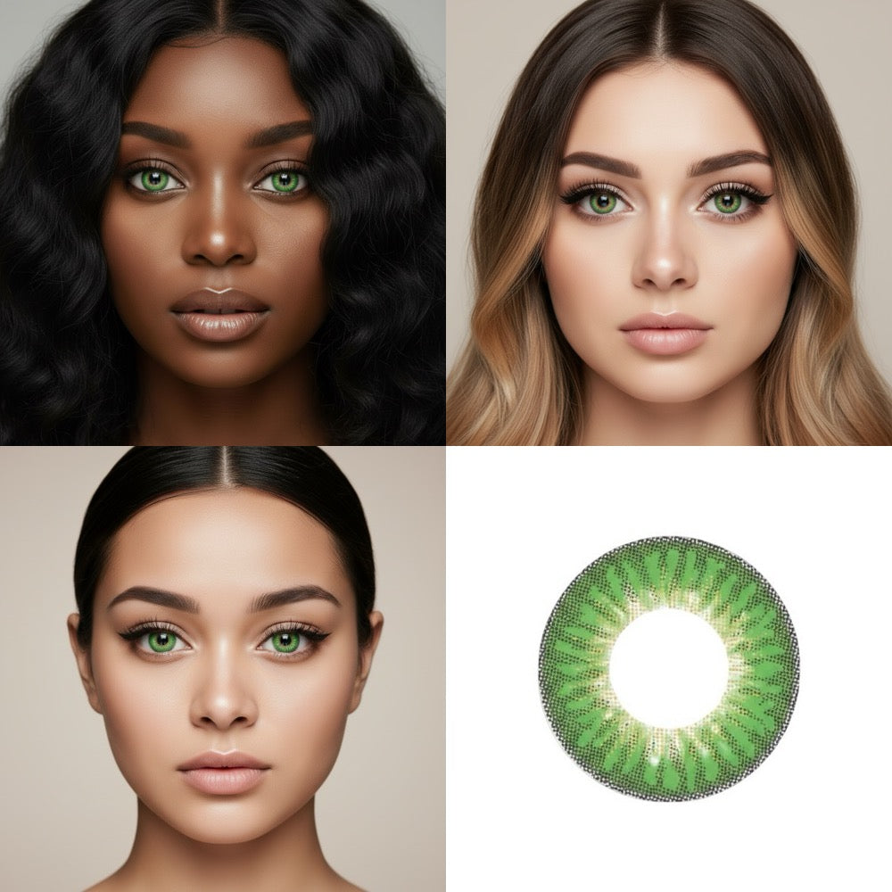Ever Green colour contact lens