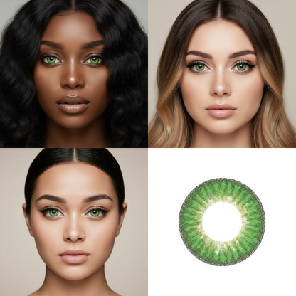 Ever Green colour contact lens