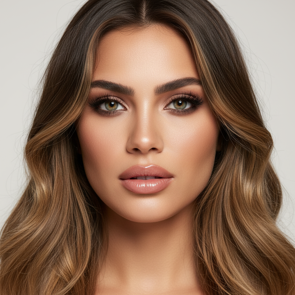 Satin Grey 3 Tone Contact Lens