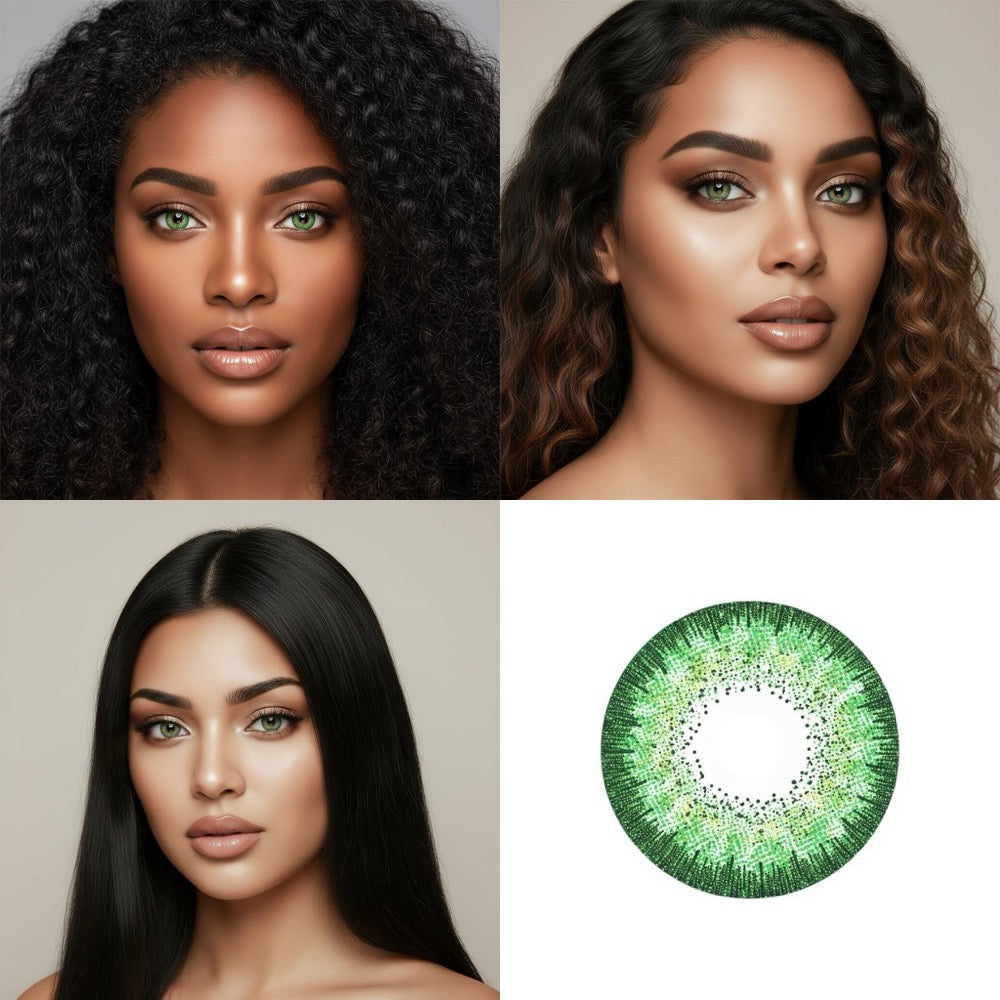 Gemstone Green colour contact lens