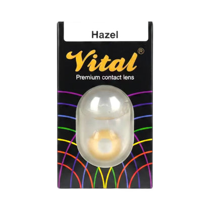 Hazel colour contact lens by Vital Premium