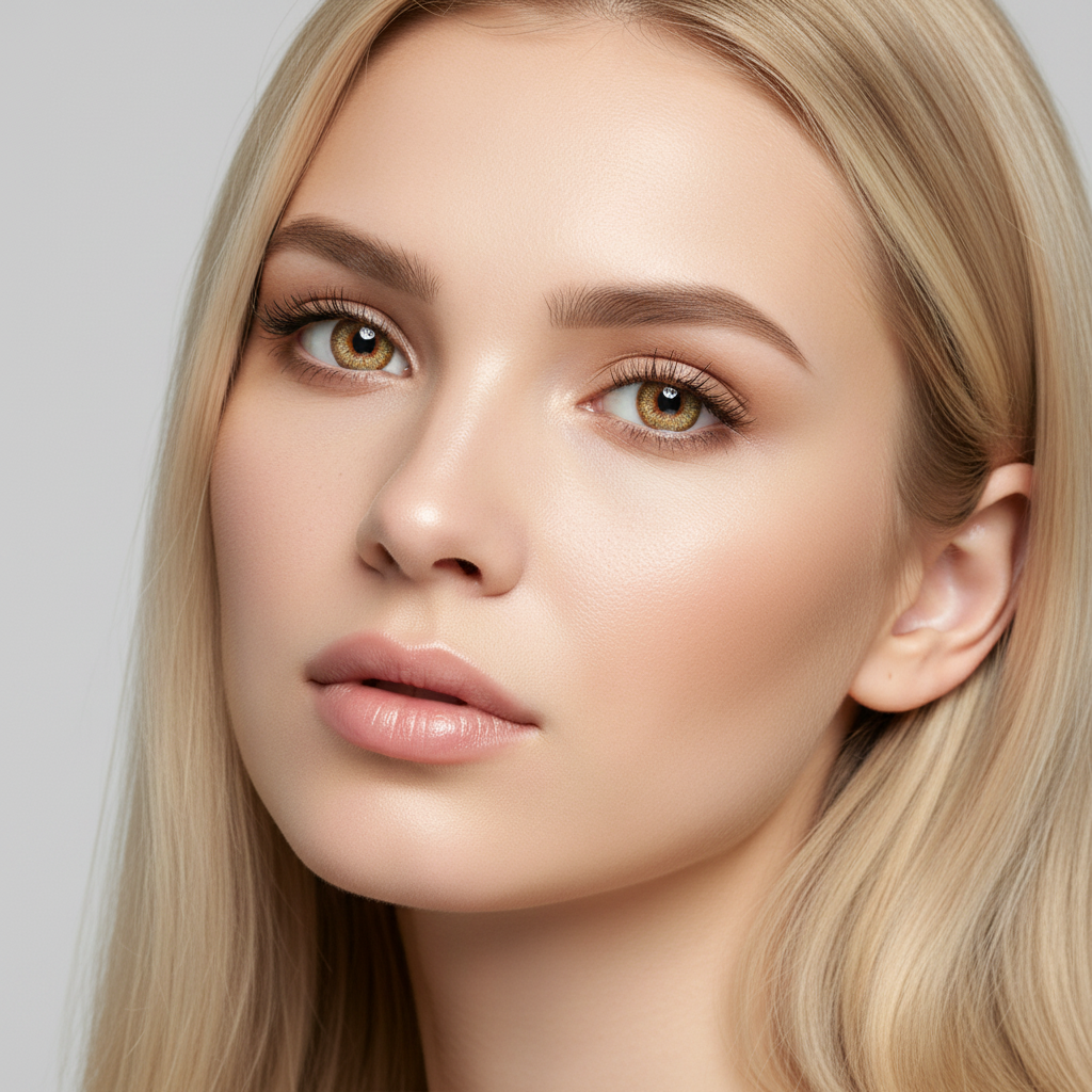 Honey 3 Tone colour contact lenses