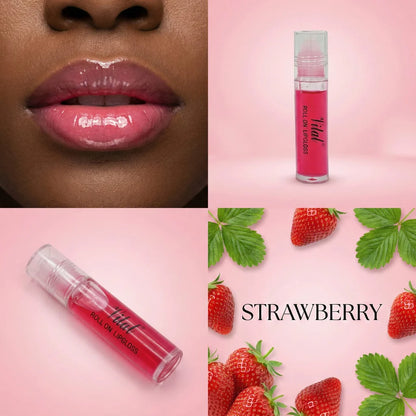 Roll On Lip Gloss Strawberry