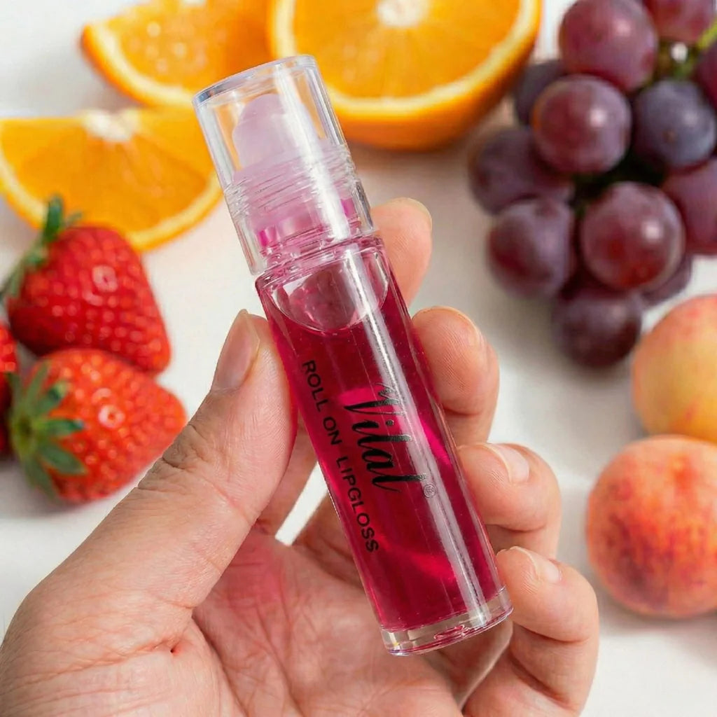 Roll On Lip Gloss Strawberry