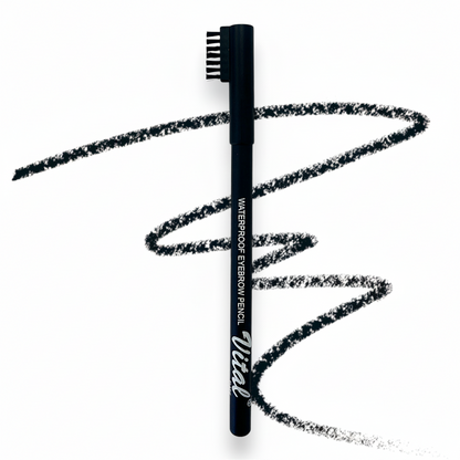 Waterproof Eyebrow Brush Pencil Black