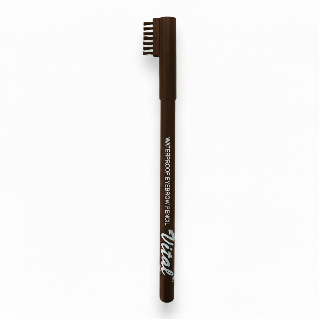Waterproof Eyebrow Brush Pencil Dark Brown