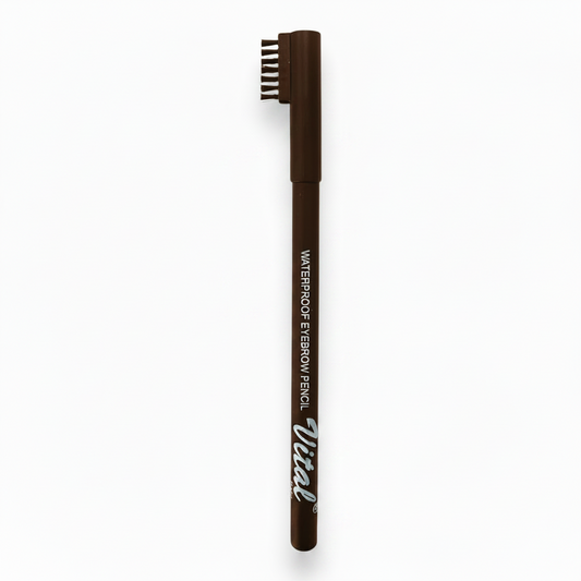 Waterproof Eyebrow Brush Pencil Dark Brown