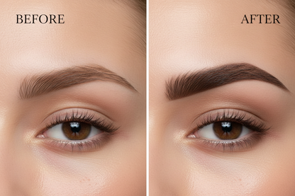 Waterproof Eyebrow Brush Pencil Dark Brown