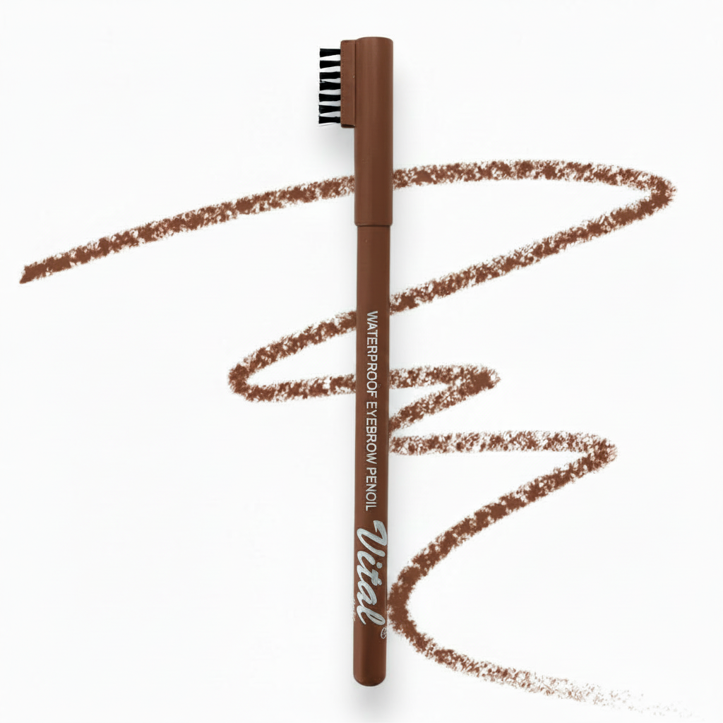 Waterproof Eyebrow Brush Pencil Brown