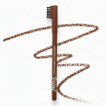 Waterproof Eyebrow Brush Pencil Brown
