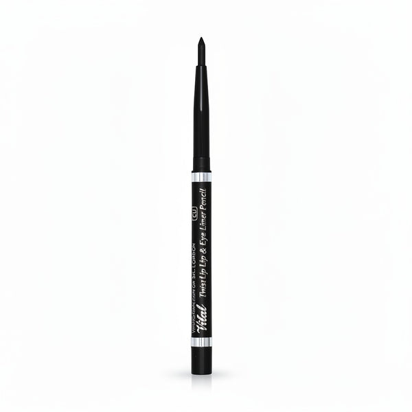 Twist Up Lip & Eyeliner Black